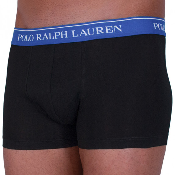 3PACK Boxers para homem Ralph Lauren preto (714662050016)