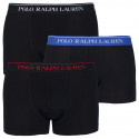 3PACK Boxers para homem Ralph Lauren preto (714662050016)