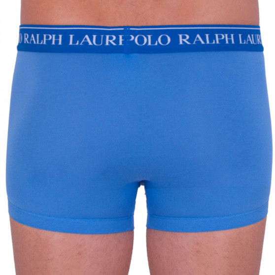 3PACK Boxers para homem Ralph Lauren azul (714662050011)