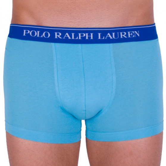 3PACK Boxers para homem Ralph Lauren azul (714662050011)