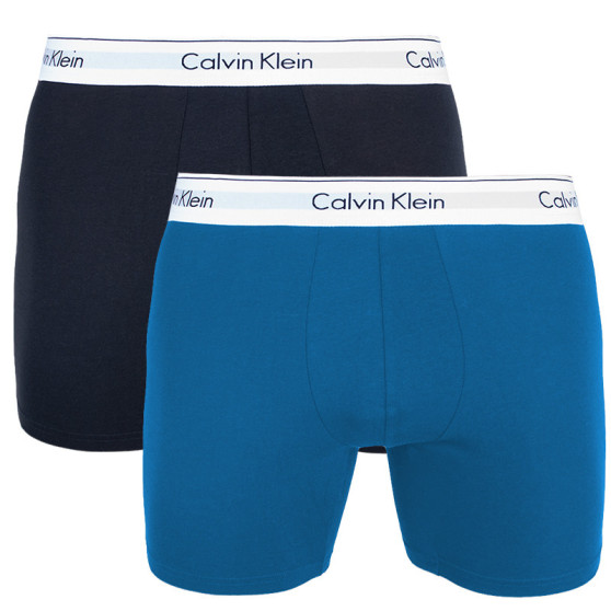 2PACK Boxers para homem Calvin Klein multicolorido (NB1087A-SBN)