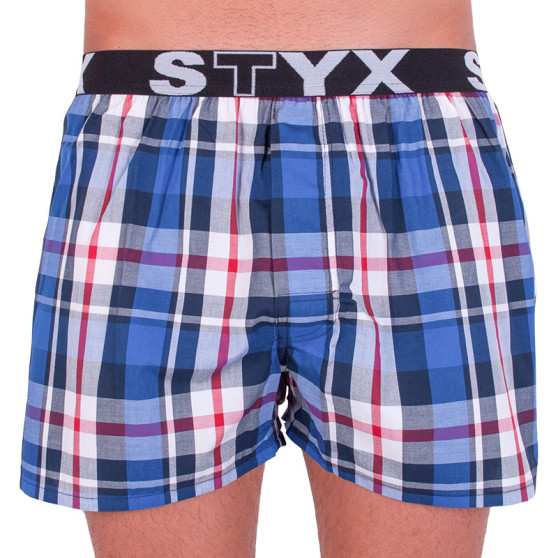 Boxers para homem Styx desporto elástico multicolorido (B630)