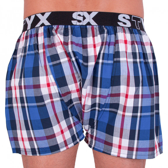 Boxers para homem Styx desporto elástico multicolorido (B630)