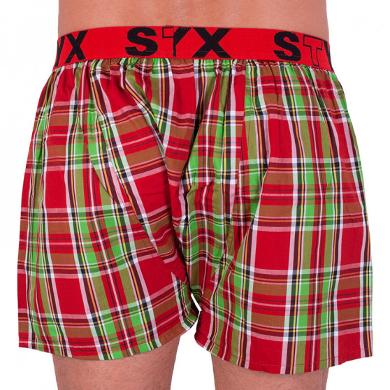 Boxers para homem Styx desporto elástico multicolorido (B624)