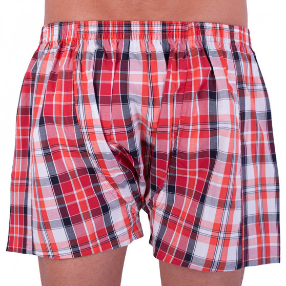 Boxers para homem Styx clássico de borracha superdimensionado multicolorido (E638)