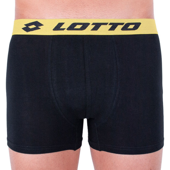 Boxers para homem Lotto preto e amarelo (30.51.02.18d)