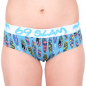 Cuecas para mulher 69SLAM boxer bambu prancha de surf azul