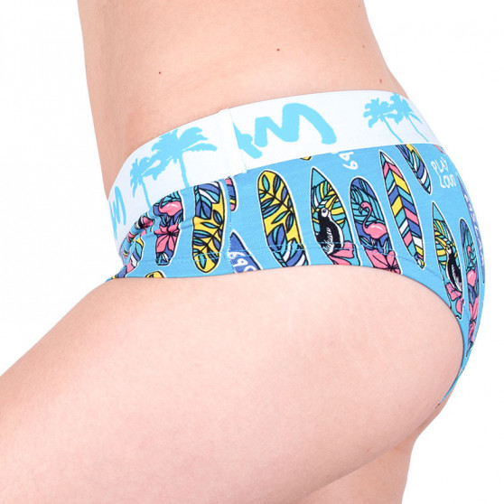 Cuecas para mulher 69SLAM boxer bambu prancha de surf azul