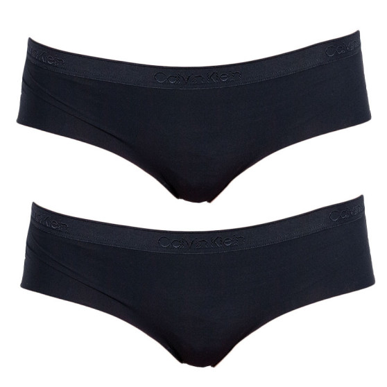 2PACK cuecas para mulher Calvin Klein preto (QD3696E-001)