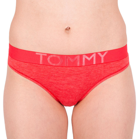 Tanga para mulher Tommy Hilfiger vermelho (UW0UW01060 615)