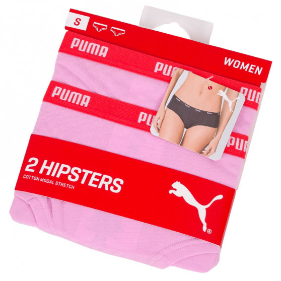 2PACK cuecas para mulher Puma rosa (573009001 424)