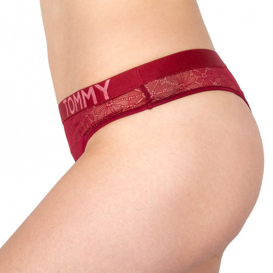 Tanga para mulher Tommy Hilfiger vermelho (UW0UW01394 647)