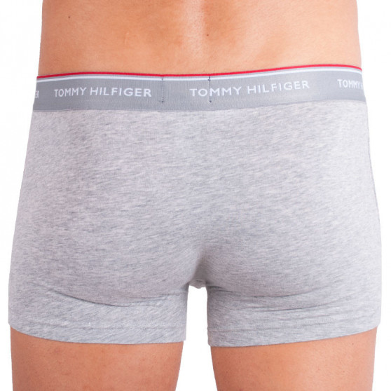 3PACK Boxers para homem Tommy Hilfiger multicolorido superdimensionado (1U87905252 004)