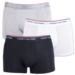 3PACK Boxers para homem Tommy Hilfiger multicolorido superdimensionado (1U87905252 004)