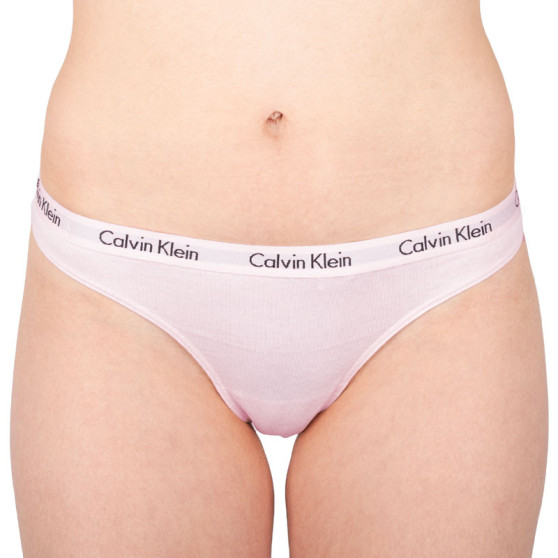 Tanga para mulher Calvin Klein rosa (D1617E-2NT)