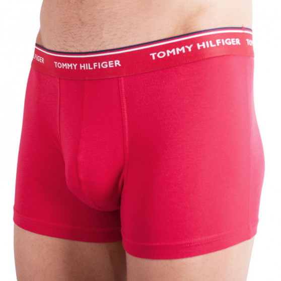 3PACK Boxers para homem Tommy Hilfiger multicolorido superdimensionado (1U87905252 611)