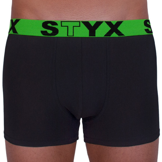 Boxers para homem Styx desporto elástico preto (G965)