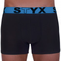 Boxers para homem Styx desporto elástico preto (G966)