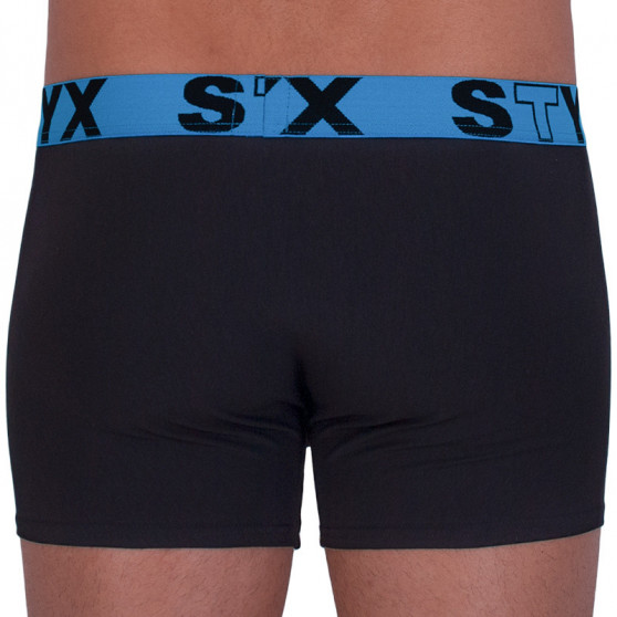 Boxers para homem Styx desporto elástico preto (G966)