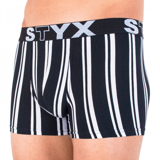 Boxers para homem Styx desporto elástico multi-colorido (G763)