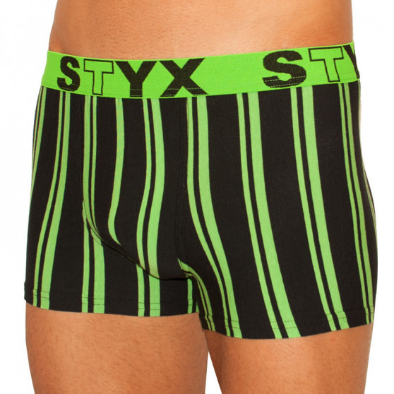 Boxers para homem Styx desporto elástico superdimensionado multicolorido (R764)