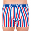 Boxers para homem Styx longo desportivo elástico multicolorido (U863)