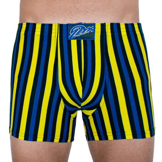 Boxers para homem Styx longo elástico clássico multicolorido (F860)