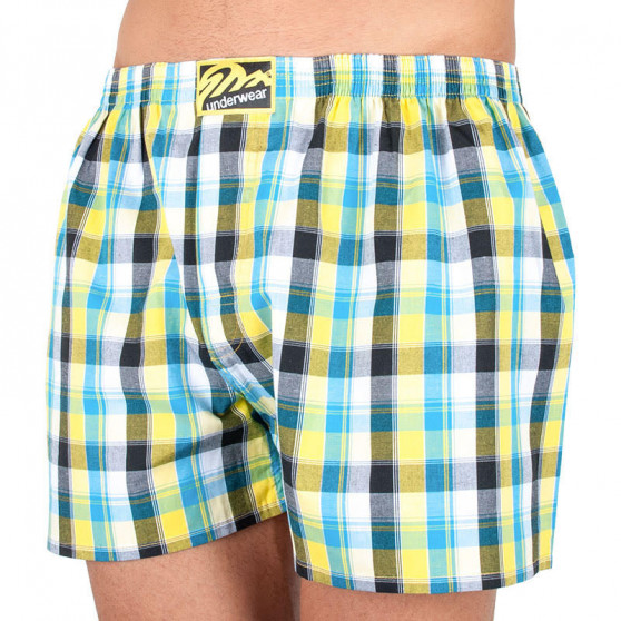 Boxers para homem Styx clássico de borracha superdimensionado multicolorido (E733)