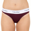 Tanga para mulher Calvin Klein burgundy (F3786E-MDO)