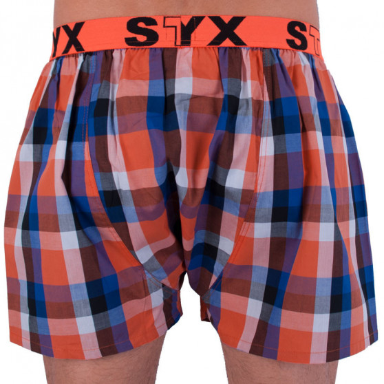 3PACK Boxers para homem Styx desporto elástico multicolorido (B7100406)