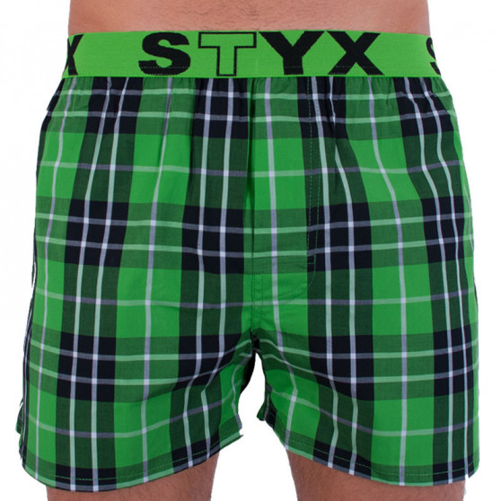 3PACK Boxers para homem Styx desporto elástico multicolorido (B7100406)