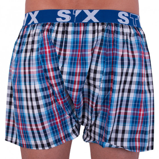 3PACK Boxers para homem Styx desporto elástico multicolorido (B7100406)