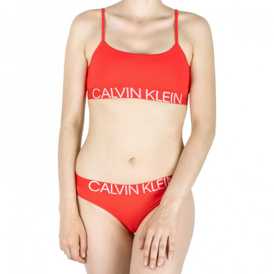 Soutien de senhora Calvin Klein vermelho (QF5181E-DFU)