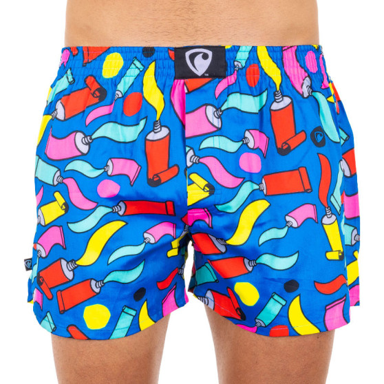 Boxers para homem Represent pintura exclusiva Ali azul