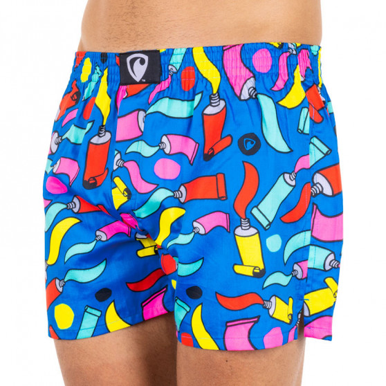 Boxers para homem Represent pintura exclusiva Ali azul