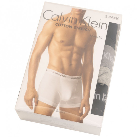 3PACK Boxers para homem Calvin Klein multicolorido (U2662G-YKS)