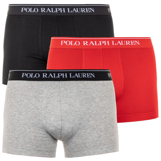 3PACK Boxers para homem Ralph Lauren multicolorido (714662050022a)