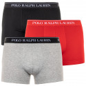 3PACK Boxers para homem Ralph Lauren multicolorido (714662050022a)