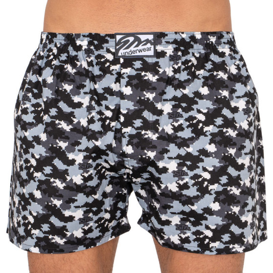 Boxers para homem Styx arte clássica borracha camuflagem digital (A856)