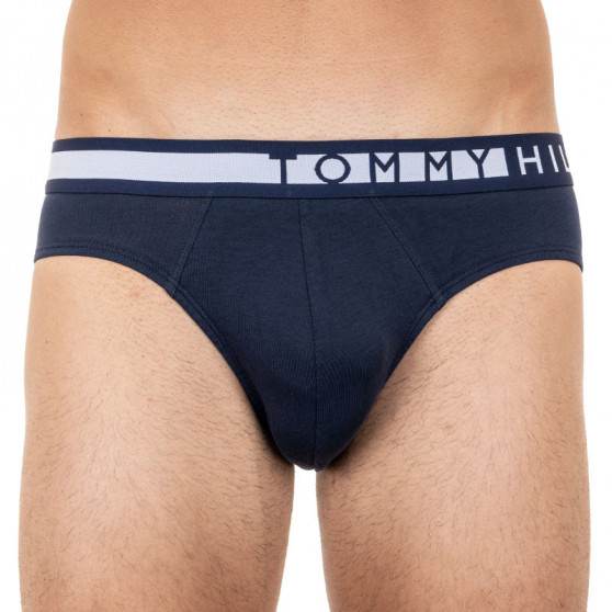 3PACK cuecas para homem Tommy Hilfiger azul escuro (UM0UM01227 991)