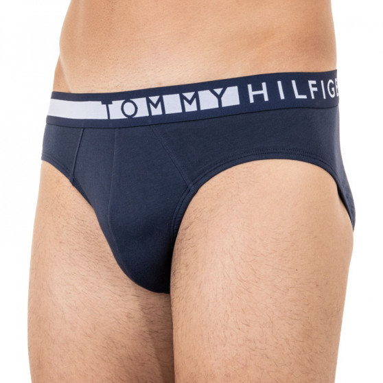 3PACK cuecas para homem Tommy Hilfiger azul escuro (UM0UM01227 991)