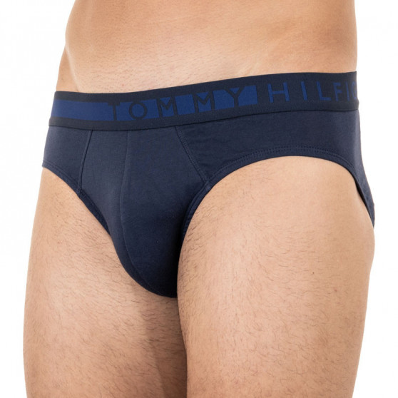 3PACK cuecas para homem Tommy Hilfiger azul escuro (UM0UM01227 991)