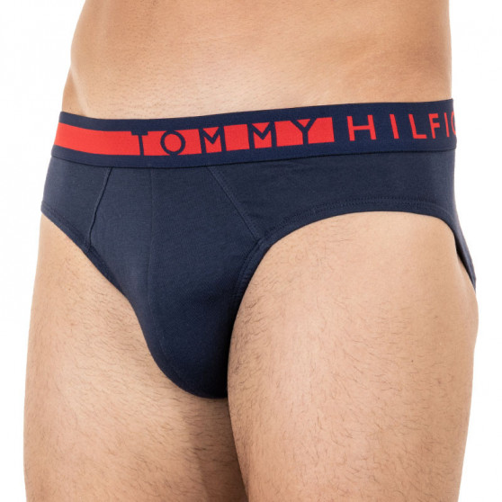 3PACK cuecas para homem Tommy Hilfiger azul escuro (UM0UM01227 991)