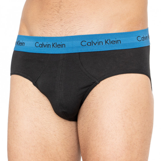 3PACK cuecas para homem Calvin Klein preto (U2661G-BZP)