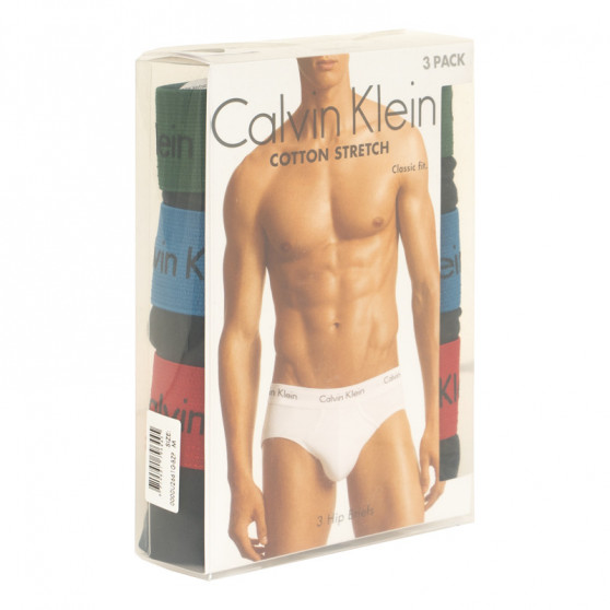 3PACK cuecas para homem Calvin Klein preto (U2661G-BZP)