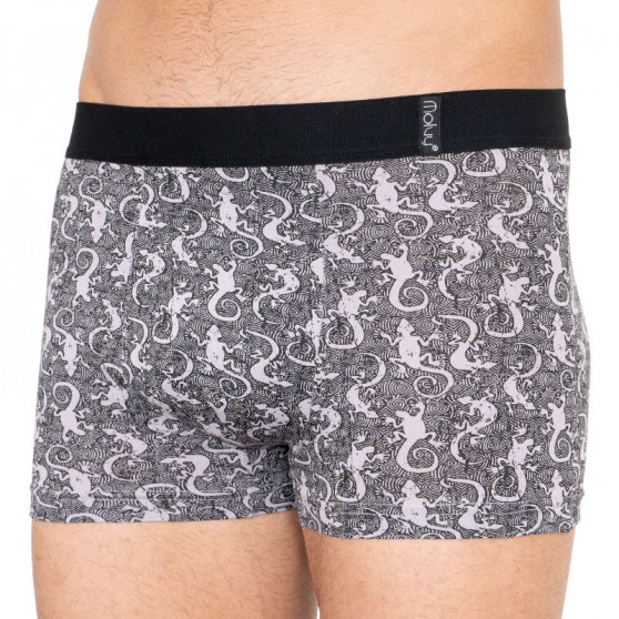 2PACK Boxers para homem Molvy multicolorido (KP-068-BEU)