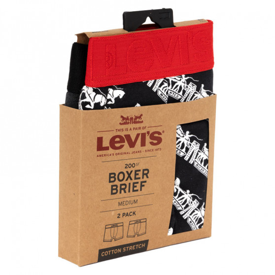 2PACK Boxers para homem Levis multicolorido (995048001 792)