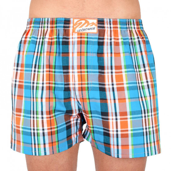 3PACK Boxers para homem Styx borracha clássica multi-coloured (A7343536)