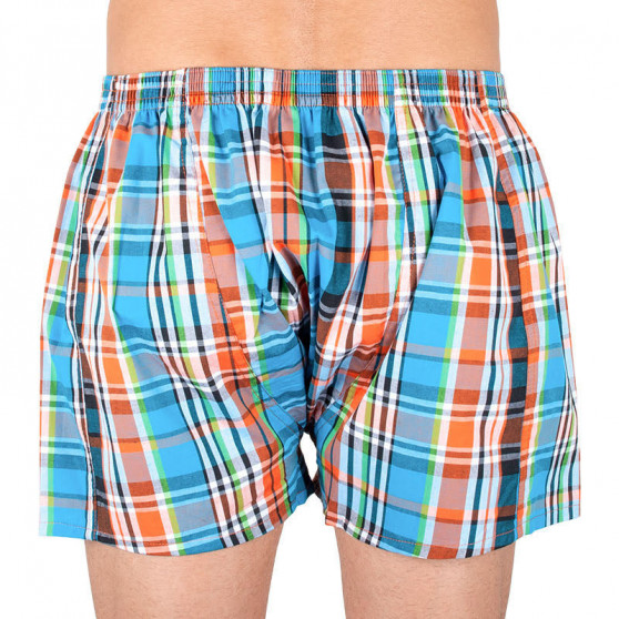 3PACK Boxers para homem Styx borracha clássica multi-coloured (A7343536)