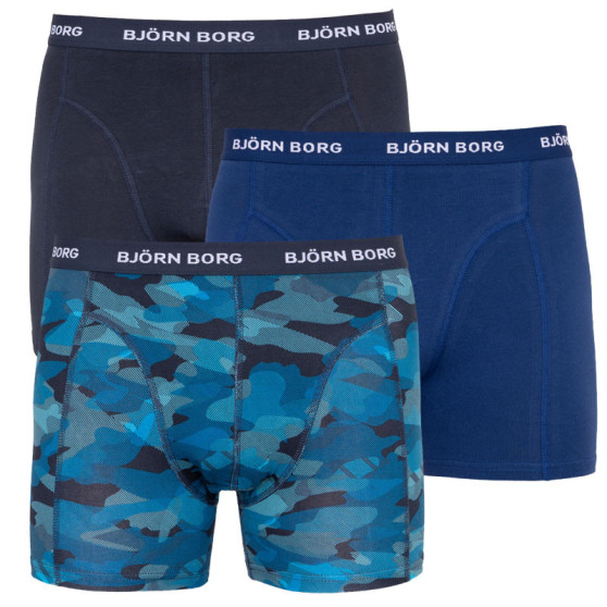 3PACK Boxers para homem Bjorn Borg multicolorido (9999-1132-70291)